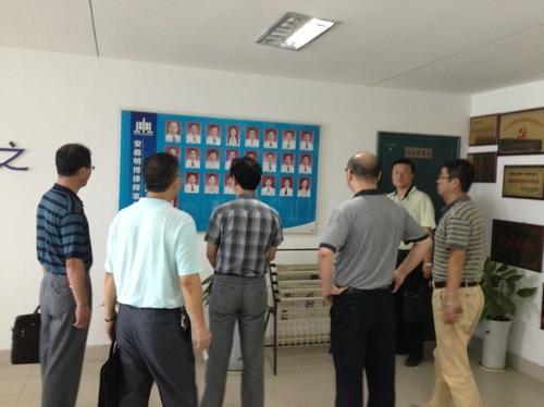 市局局长刘序来明博所视察指导工作