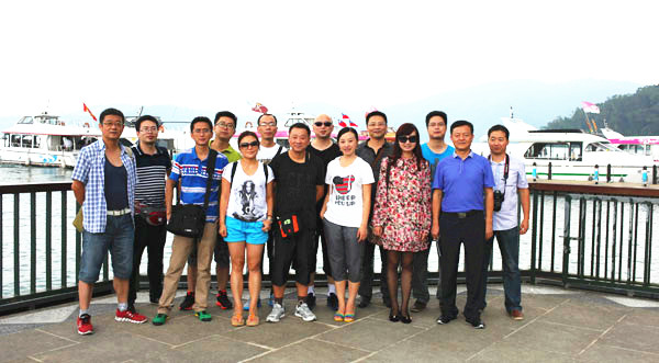 国庆期间明博所组织全所同仁赴宝岛台湾旅游